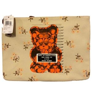 🌻COACH F76933 🌻 CHALK MULTI GUMMY BEAR LARGE